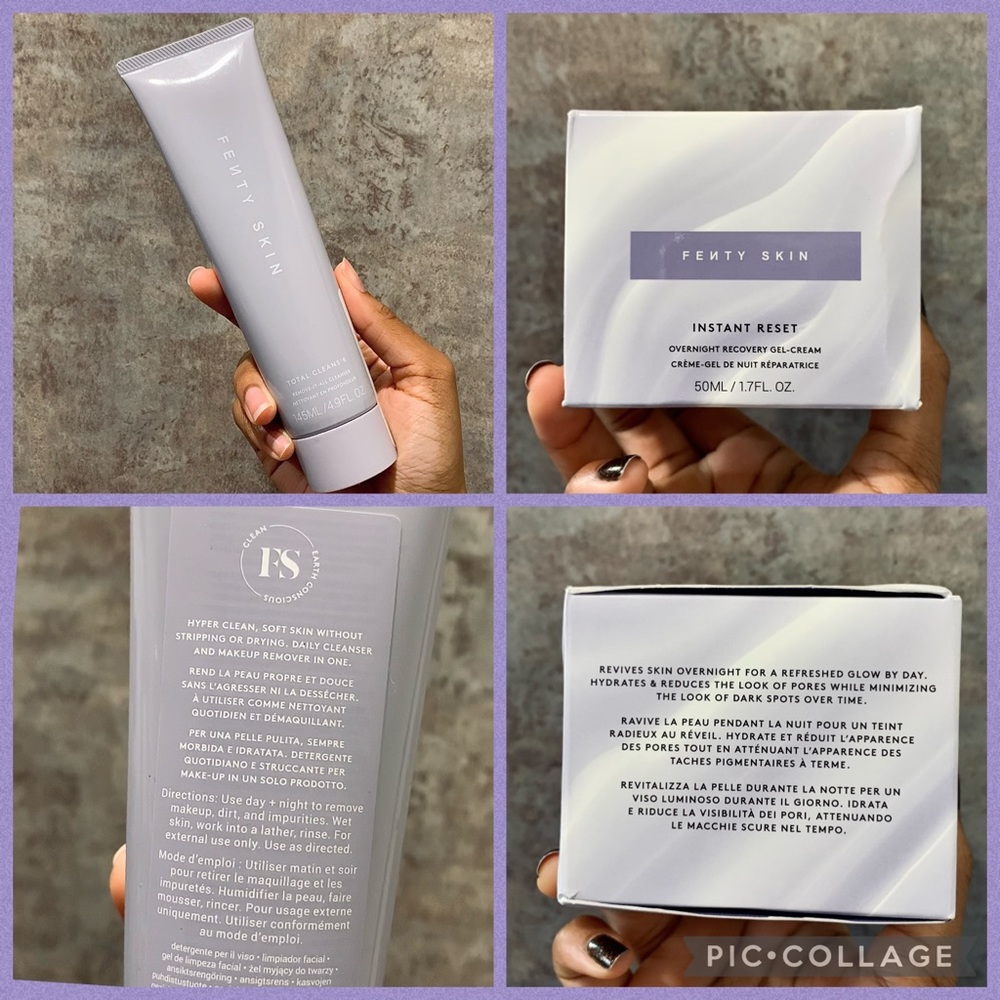 [Fenty Skin] Total Cleans’r + Recovery Gel-Cream